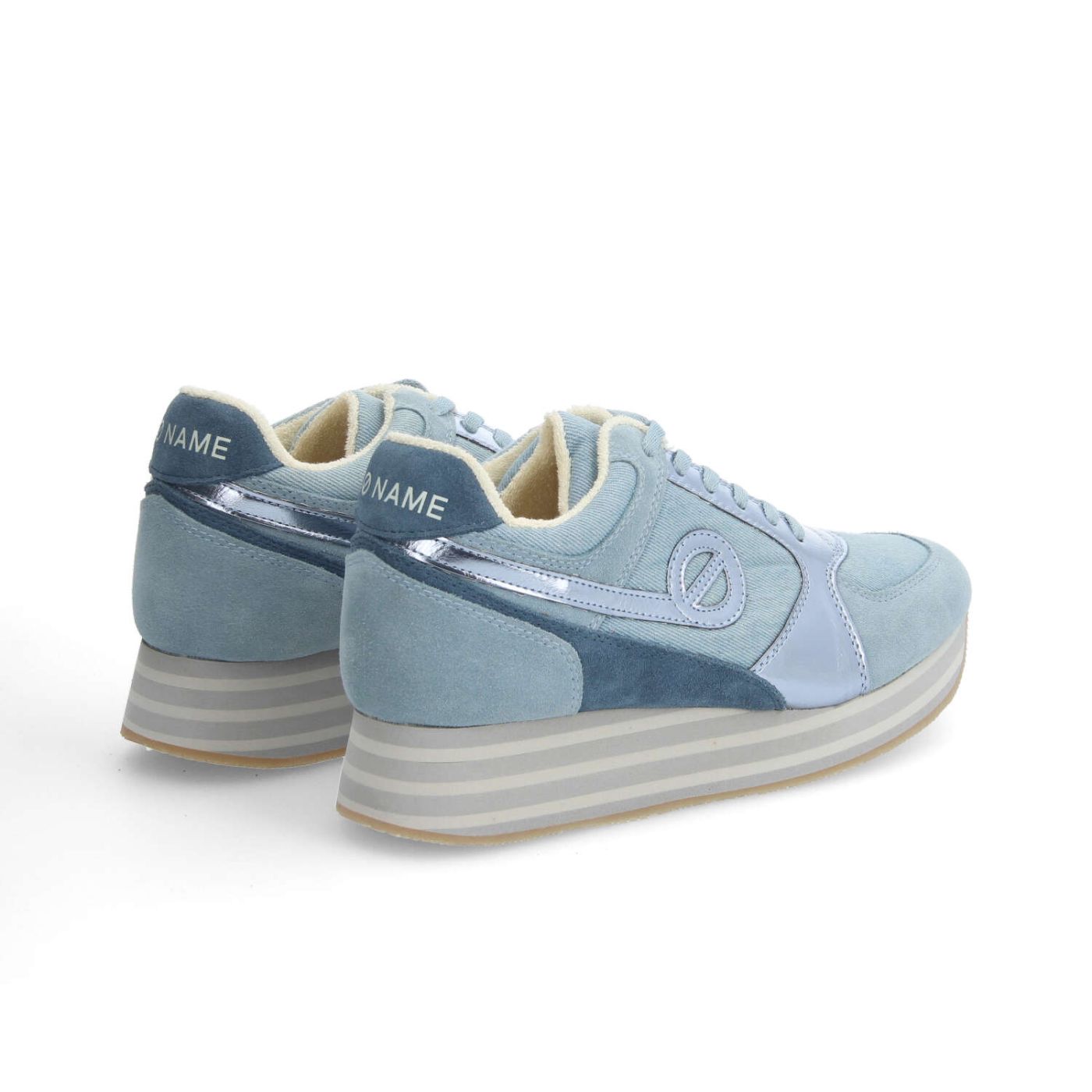 PARKO JOGGER W - DENIM/SDE/METAL - SKY BLUE/DENIM BLUE/SILVER